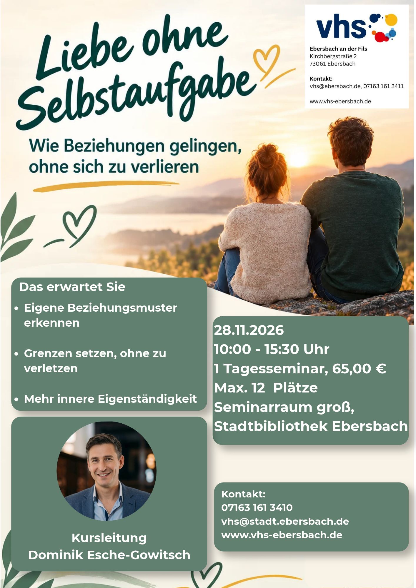 Liebe ohne Selbstaufgabe - Wie Beziehungen gelingen, ohne sich zu verlieren